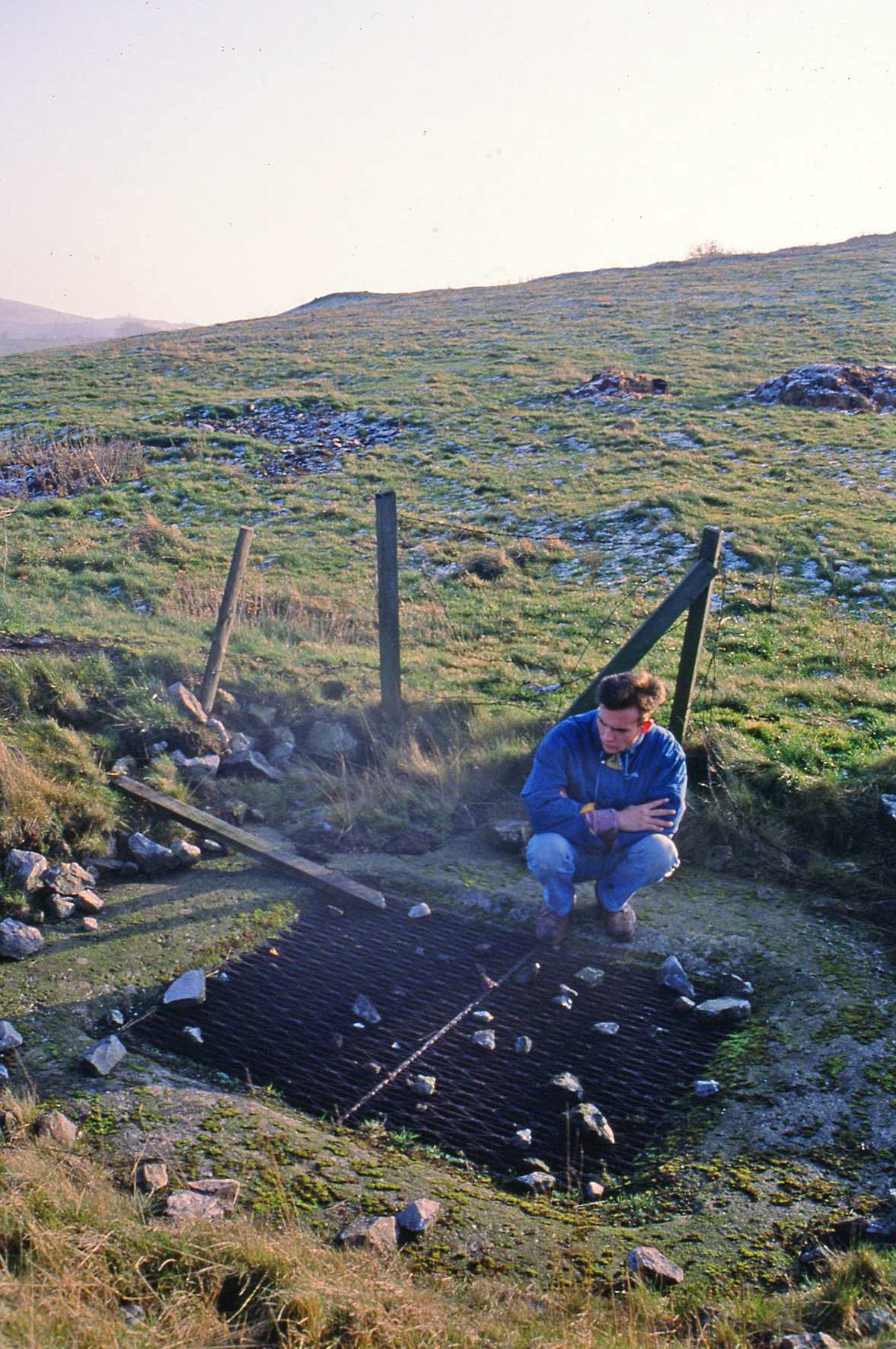 Wellhope Shaft above Nenthead Oct 1991